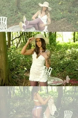 Hattie Grace at Layered Nylons