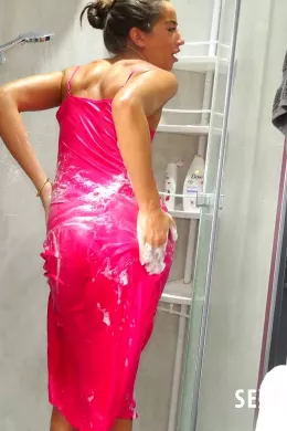 Lara Lee at Sexy Satin Silk Fun