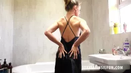 Chloe Toy at Sexy Satin Silk Fun