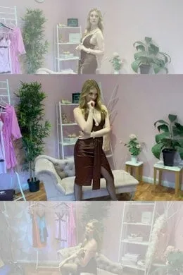 Jessica B at Only Silk And Satin