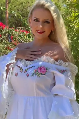 Lycia Sharyl at Lycia Sharyl | Butter would not melt in my adorable mouth! I look so sweet and innocent in this cute girlie dress. I was wandering around the front garden in the villa just admiring all the pretty flowers when this sudden urge to get naked enveloped me. I do not think any of the neighbours saw. I really don't mind if they did TBH. My soft natural boobs needs to breath. They need sunshine. And so do I. Lycia xx