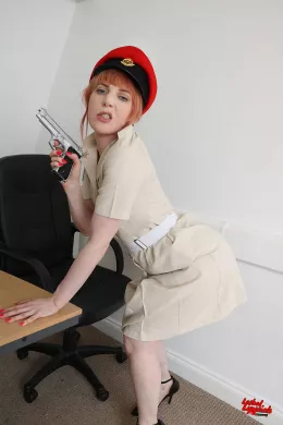 Kitty Quinzell at Lethal Lipstick | Kitty Quinzell looking lethal