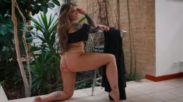 Charley Atwell at Hayley's Secrets | Waiting With Poise BTS