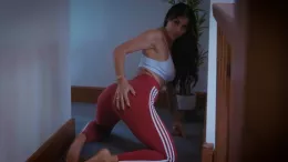 Roxy Mendez at Skin Tight Glamour | Red Light Lady BTS