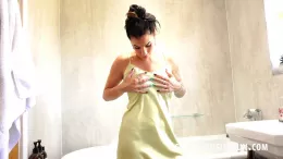 Roxy Mendez at Sexy Satin Silk Fun