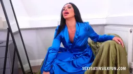 Hannah Shaw at Sexy Satin Silk Fun