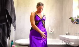 Brianna Olivia at Satin Silk Fun