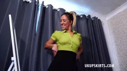 Samantha at UK Upskirts