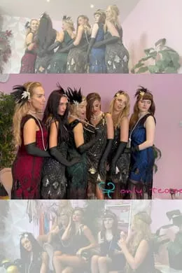 Dirty Demi,Antonia Jay,Lil Missy UK,Crystal B,Natalie D,Aston Wilde at Only Tease