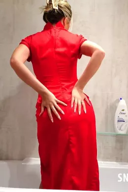 Serenity at Sexy Satin Silk Fun