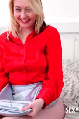 Em Yang at Sexy Satin Silk Fun