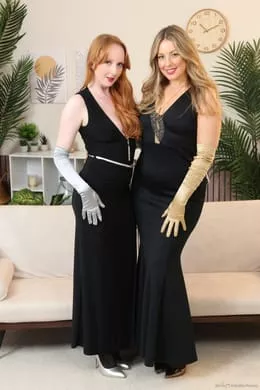 Brianna Olivia,Miss Daphne Red at Only Tease
