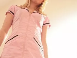 Lauren at Panty Man | Ukupskirts