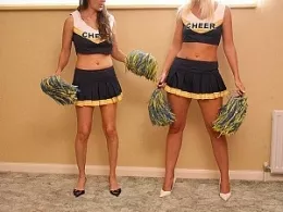 Cheerleader at Panty Man | Femmefight