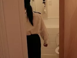 Monica at Panty Man | Sneakypeeks