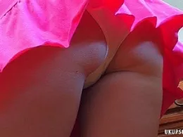 Hannah C at Panty Man | Ukupskirts